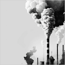 Factory Chimney Pollution