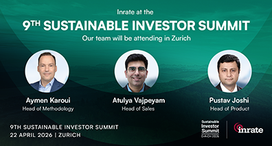 Inrate at the 9th Sustainable Investor Summit Switzerland